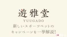 【遊雅堂】新しくなったスポーツベットのお得なキャンペーン