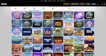 Betway casino games
