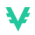 緑色のVのロゴ