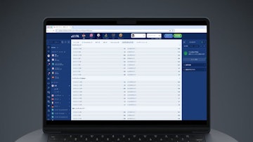 コンピューター画面に表示されたハンディキャップのオッズ
