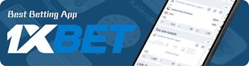 Best app banner 1xbet