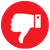 Thumbs down icon